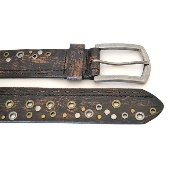 LARS - Mens Brown Leather Belt - CLEARANCE  - Belt N Bags