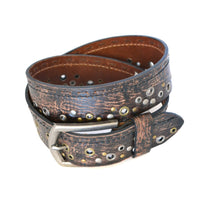 LARS - Mens Brown Leather Belt - CLEARANCE  - Belt N Bags