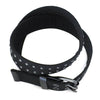 LEYLAND - Mens Black Canvas Belt  - Belt N Bags