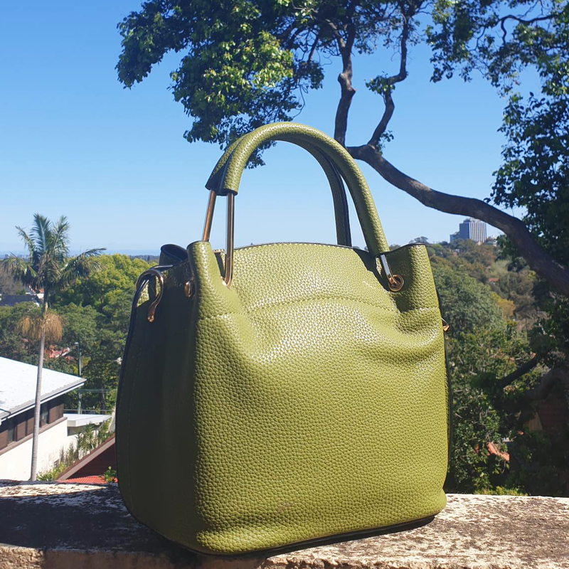 LUCY GREEN Leather Bags for Sale | BeltNBags