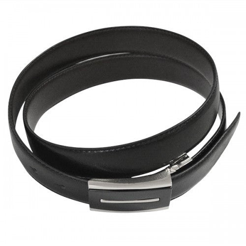 MALCOLM - Mens Black & Chocolate Reversible Genuine Leather Belt  - Belt N Bags