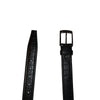MARLON - Mens Black Genuine Leather Belt  - Belt N Bags