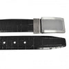 MAXWELL - Mens Black Genuine Leather Reversible Belt  - Belt N Bags