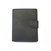 MORTEN -  Mens Black Leather Fold Wallet in Gift Box  - Belt N Bags