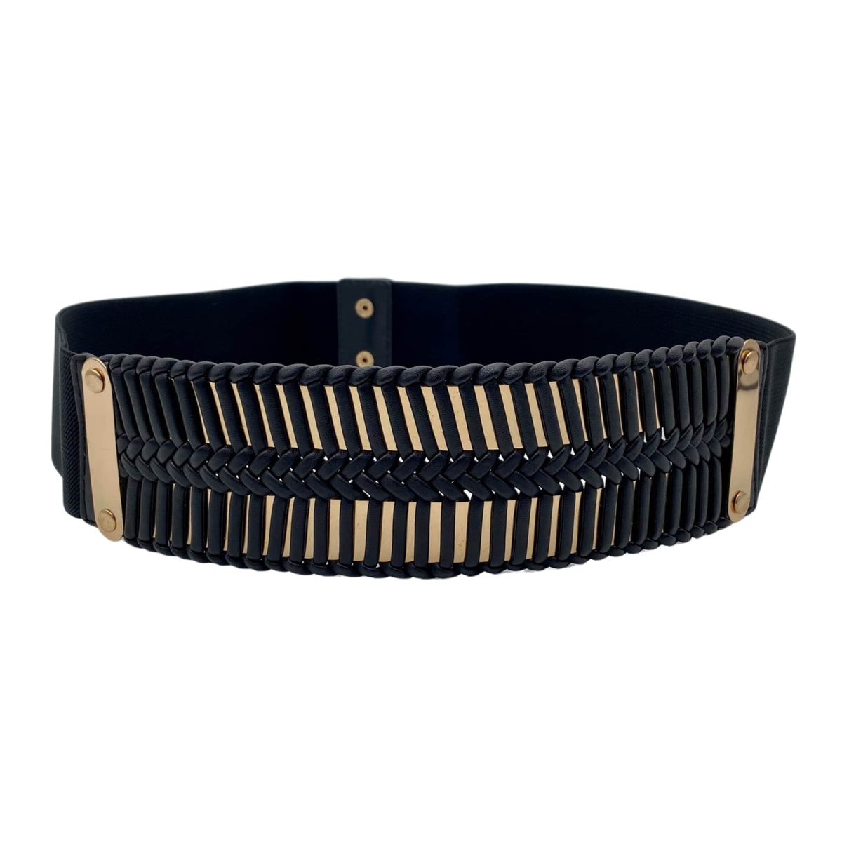Ladies - Black Leather Belt - Size: XXL - H&M