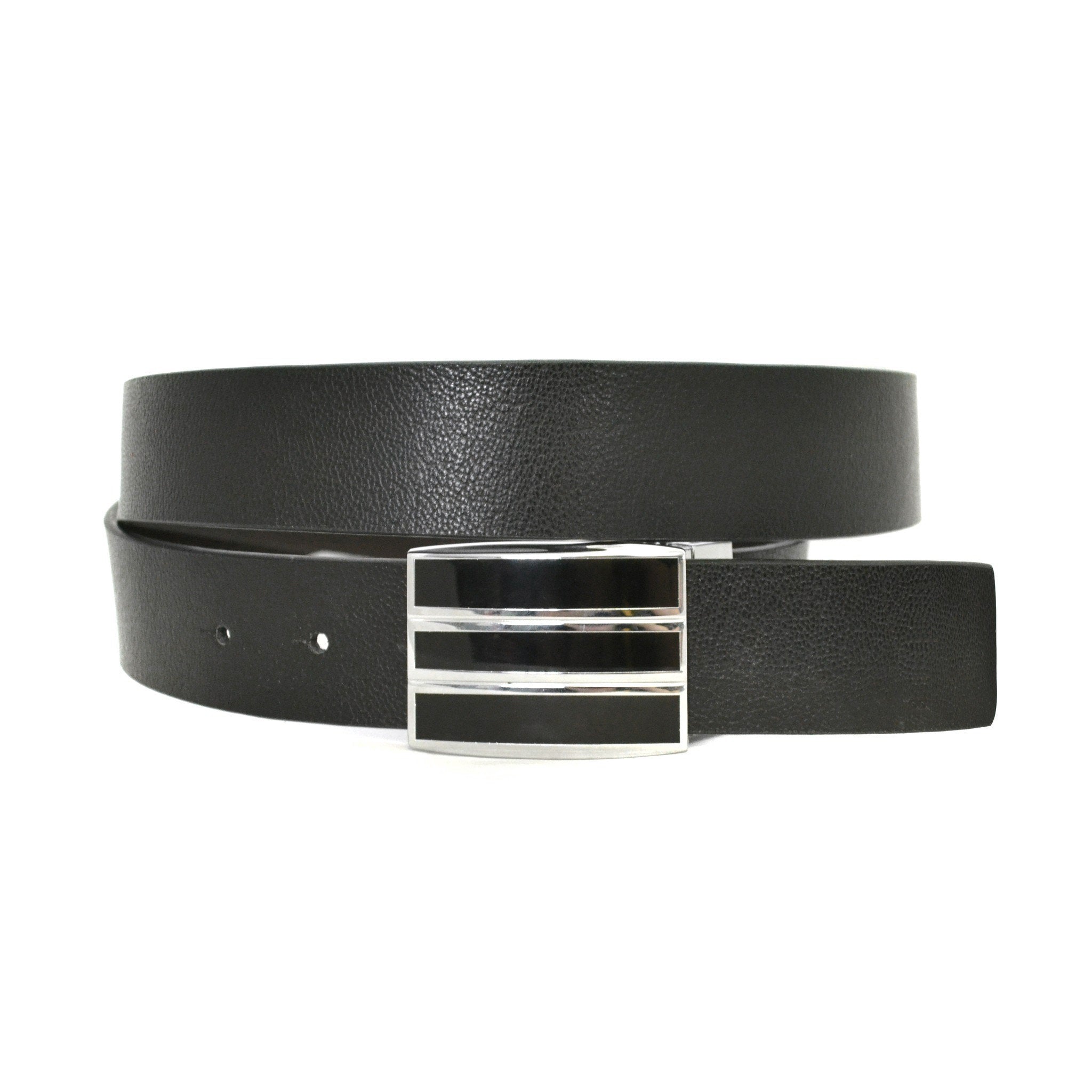 MADDOX - Menš Reversible Black and Brown Leather Belt freeshipping - BeltNBags