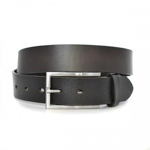 MICHAEL - Mens Dark Brown Genuine Leather Belt freeshipping - BeltNBags