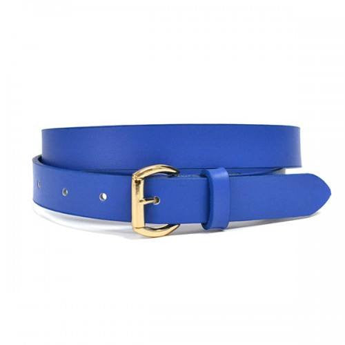 MYRA - Womens Blue Genuine Leather Belt  - Belt N Bags