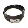 OAKLEY - Mens Brown Tapered End Leather Belt  - Belt N Bags