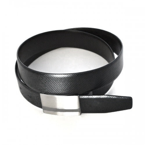 ODRAN - Mens Black Genuine Leather Belt freeshipping - BeltNBags