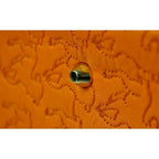 FARLEY -  Womens Orange Lamb Embroidered Stitching Unique Handbag  - Belt N Bags