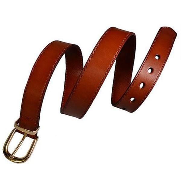 POINT PIPER - Addison Road Tan Leather Belt  - Belt N Bags