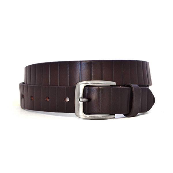 RICHARD - Mens Brown Leather Belt freeshipping - BeltNBags