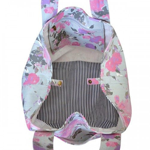 ROSIE - Womens Floral Print Tote Bag  - Belt N Bags