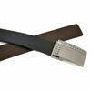 RAINER - Mens Black & Brown Leather Belt  - Belt N Bags