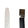 Rhyse - Mens Black and White Reversible Genuine Leather Belt  - Belt N Bags