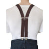 RONALD - Mens Brown Fashion Braces  - Belt N Bags