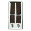 RONALD - Mens Brown Fashion Braces  - Belt N Bags