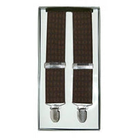 RONALD - Mens Brown Fashion Braces  - Belt N Bags