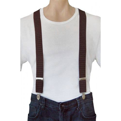 RONALD - Mens Brown Fashion Braces  - Belt N Bags