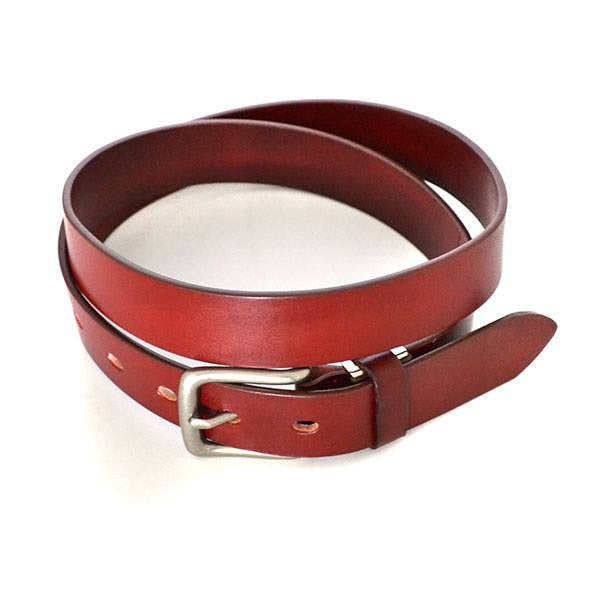 RUSSELL - Unisex Tan Genuine Leather Belt  - Belt N Bags