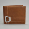 Tiger - Mens Tan Genuine Leather Wallet with Bottle Opener in Gift Box  - Belt N Bags