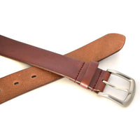 WARD - Mens Brown Tan Leather Belt  - Belt N Bags