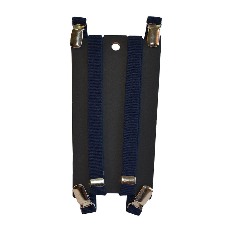 THOMAS - Mens Navy Braces  - Belt N Bags