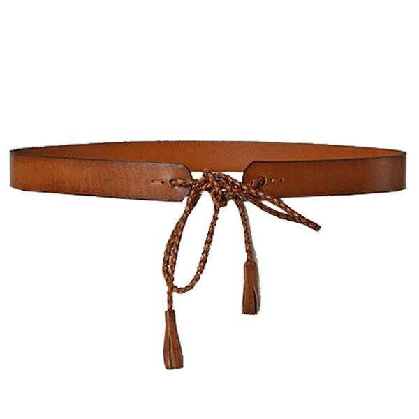 Darlinghurst - Tan Addison Road Leather Waist belt  - Belt N Bags