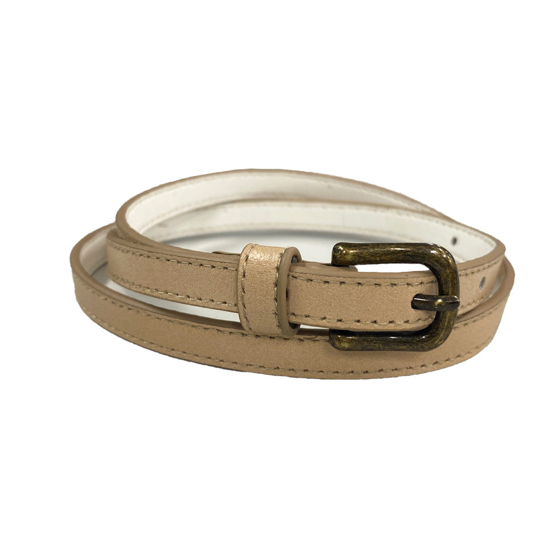 GYPSY - Nude PU Leather Girls Belt freeshipping - BeltNBags