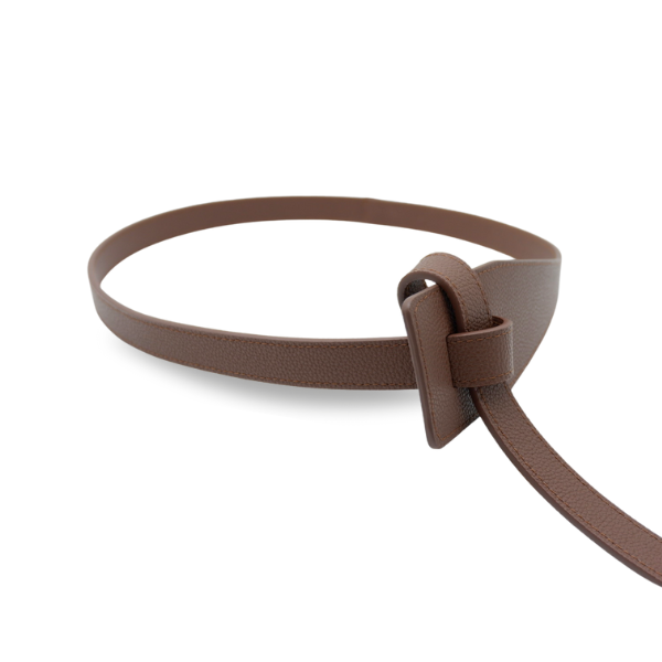 MARINA BROWN Leather Belts for Sale | BeltNBags