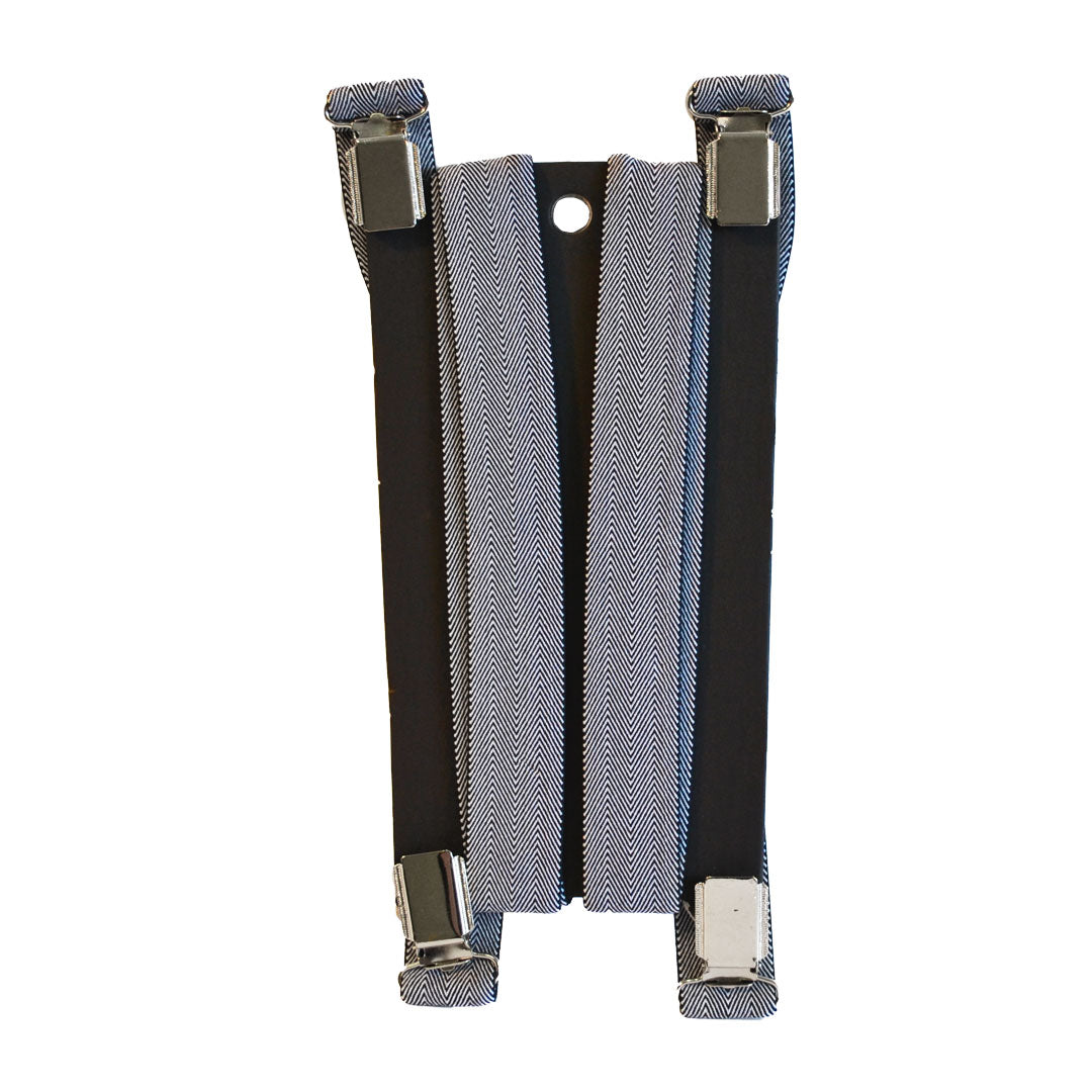 Mens Braces Striped Red Blue Costume Accessories Male Halloween main image 0
