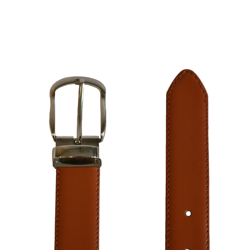 TENNYSON - Men's Tan Genuine Leather Belt  - Belt N Bags