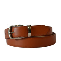 TENNYSON - Men's Tan Genuine Leather Belt  - Belt N Bags